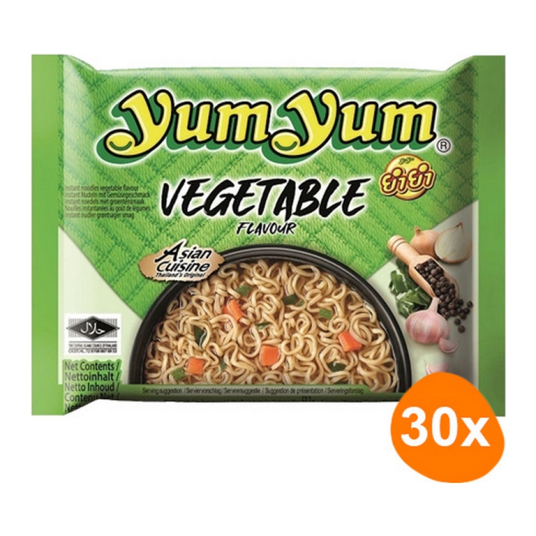 Yum Yum - Instant Noodles Vegetable - 30 bags