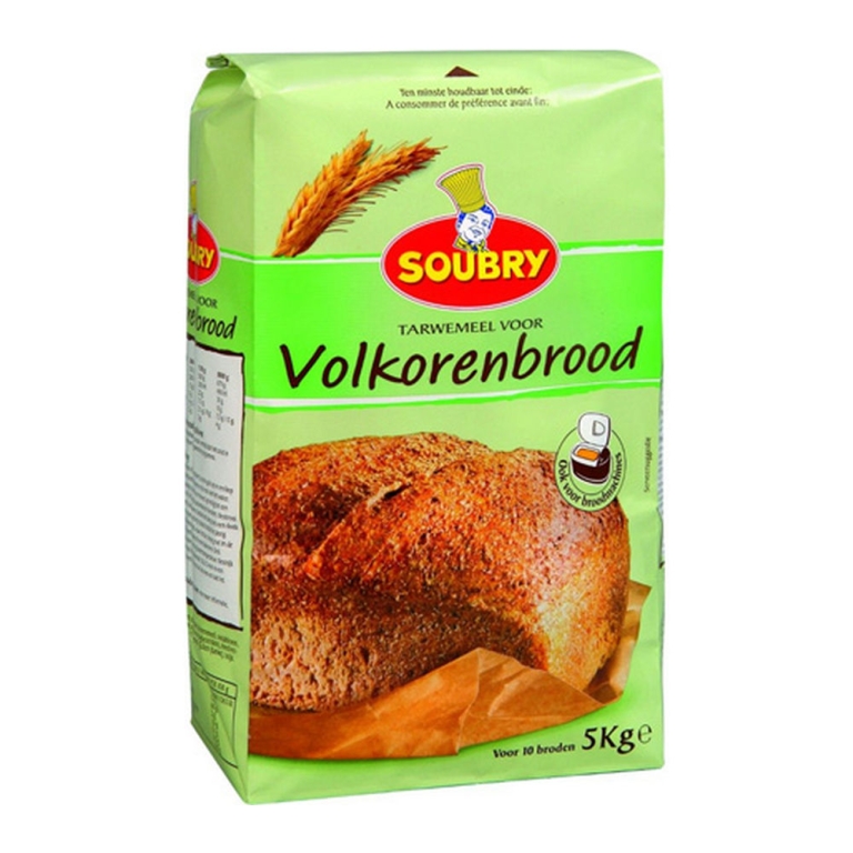 Soubry - Wheat flour for whole wheat bread - 5kg