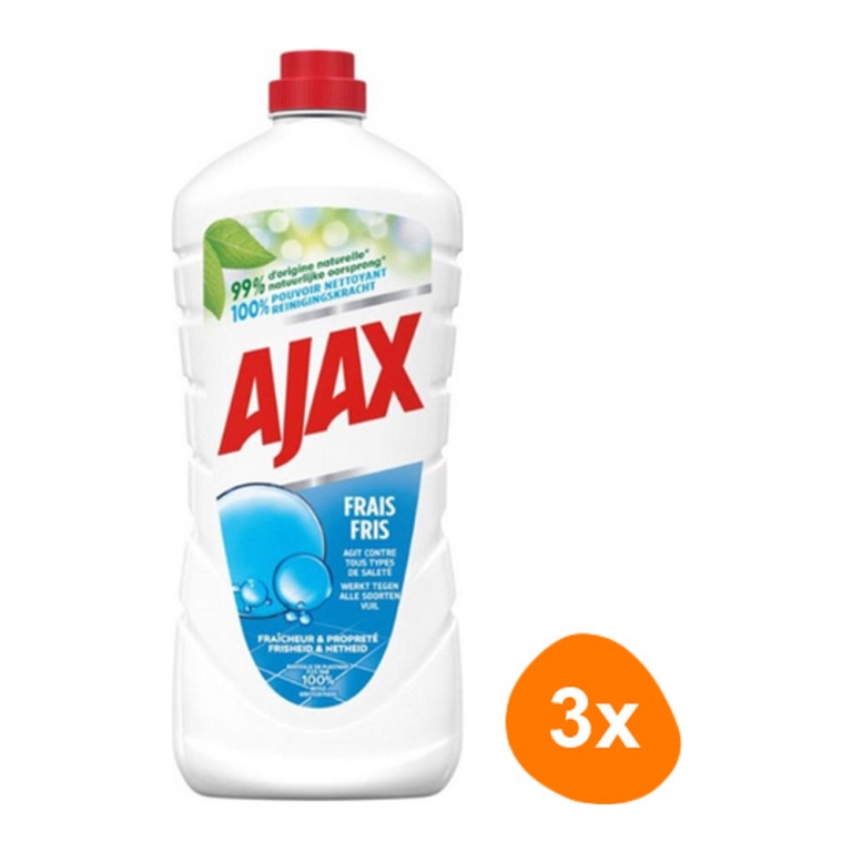 Ajax - All-purpose cleaner Fresh - 3x 1,25ltr