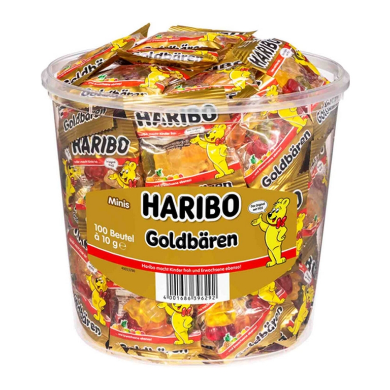 Haribo - Gold bears - 100 Mini bags