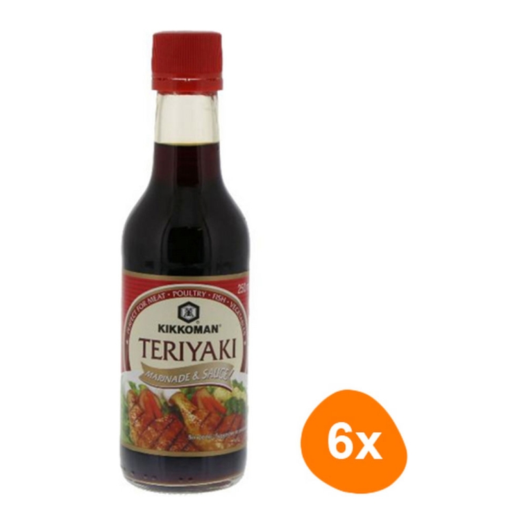 Kikkoman - Teriyaki Marinade & Sauce - 6x 250ml