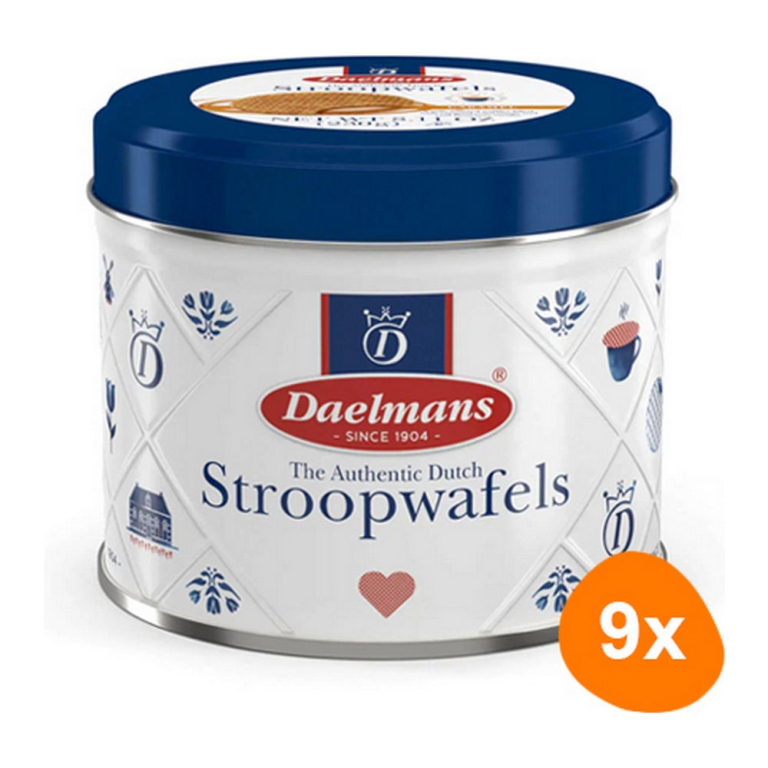 Daelmans - Caramel Stroopwafels in Gift Tin - 9x 230g