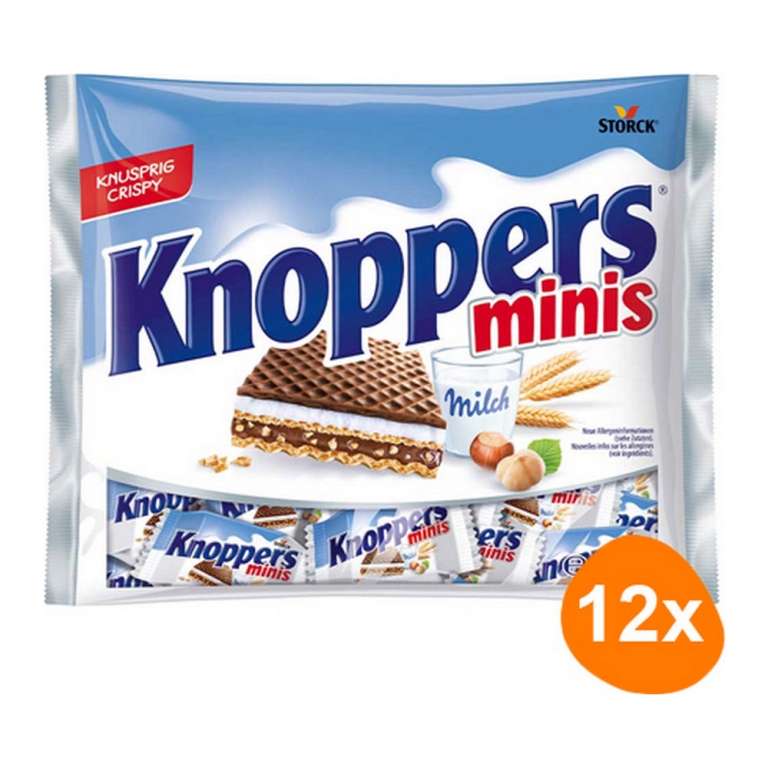 Knoppers - Minis - 12x 200g