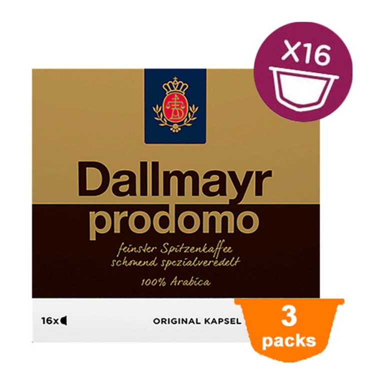 Dolce Gusto - Dallmayr Prodomo - 3x 16 Pods