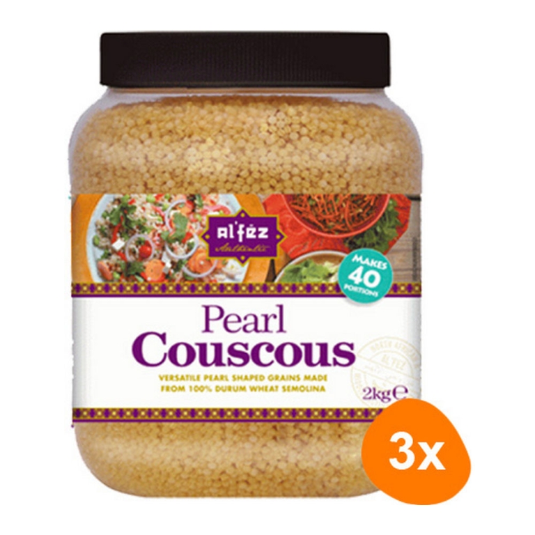 Al’Fez - Pearl Couscous - 3x 2kg