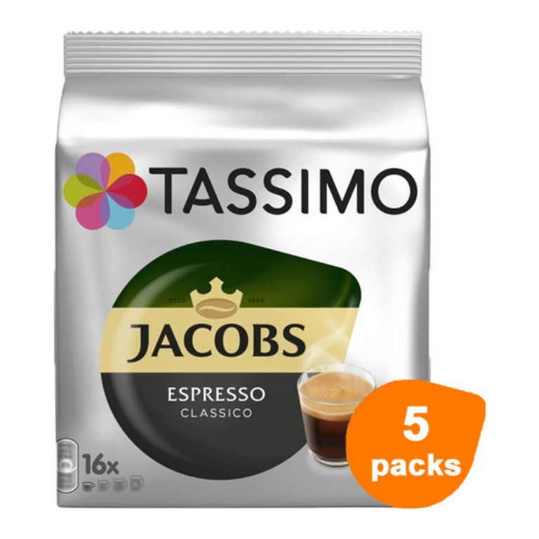 Tassimo - Jacobs Espresso Classico - 5x 16 T-Discs