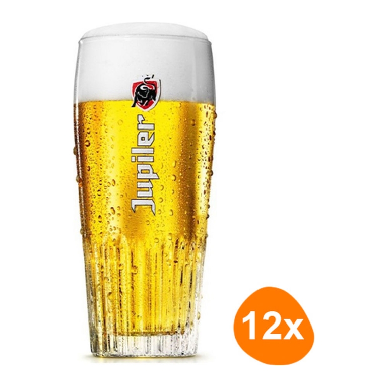 Jupiler - Beerglass 250ml - Set of 12