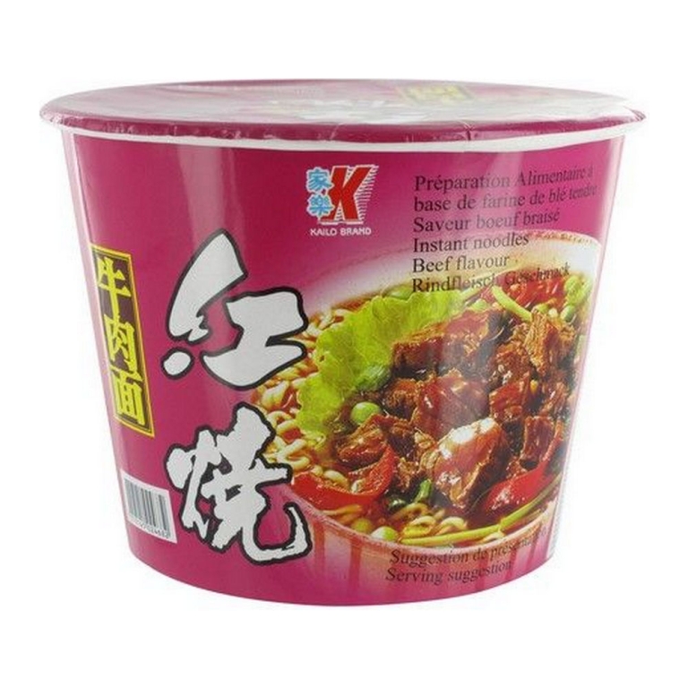 Kailo - Instant Noodles With Beef Flavour - 12x 60g