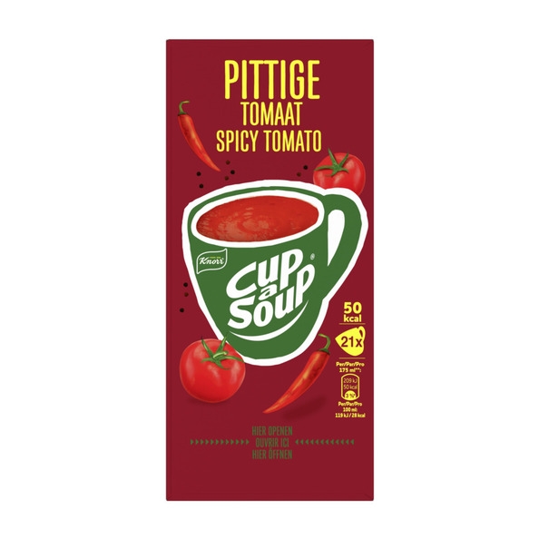 Knorr - Cup-A-Soup Spicy Tomato - 21 x 175 ml