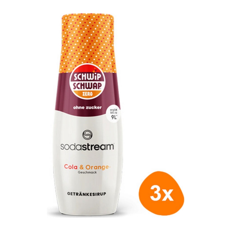 SodaStream - Schwip Schwap Sugarfree Syrup - 3x 440ml