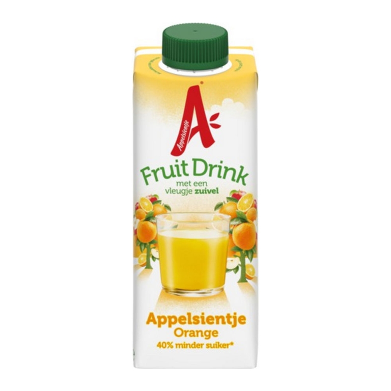 Appelsientje - Fruitdrink Sinaasappel Pak - 12x 300ml
