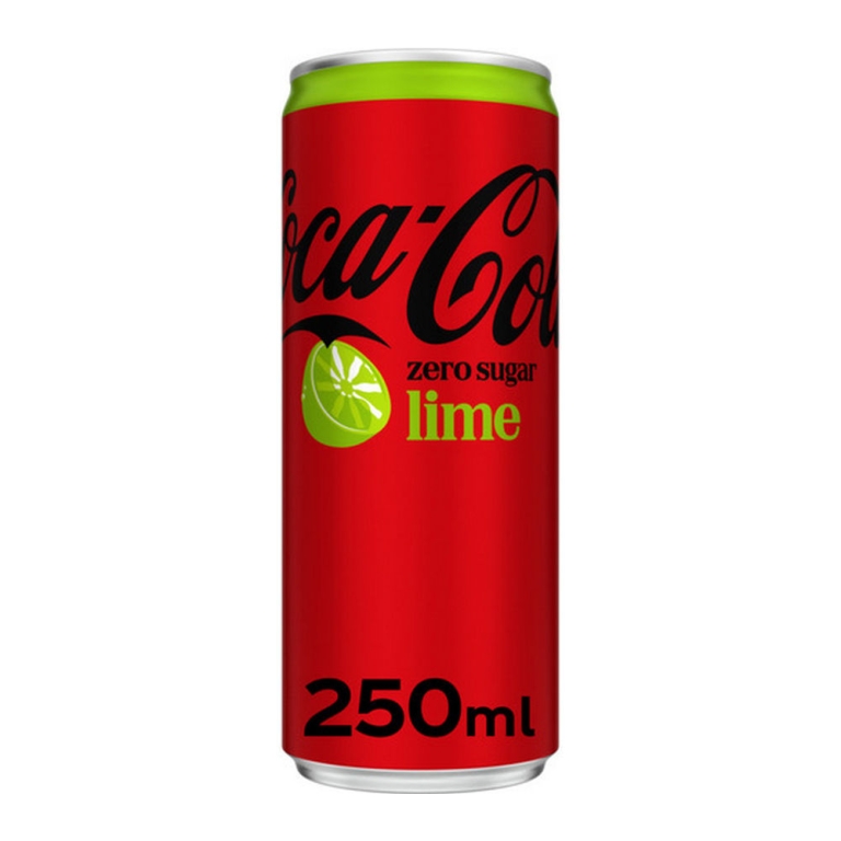 Coca-cola - Coca Cola Zero Sugar Lime Blik - 12x 250ml