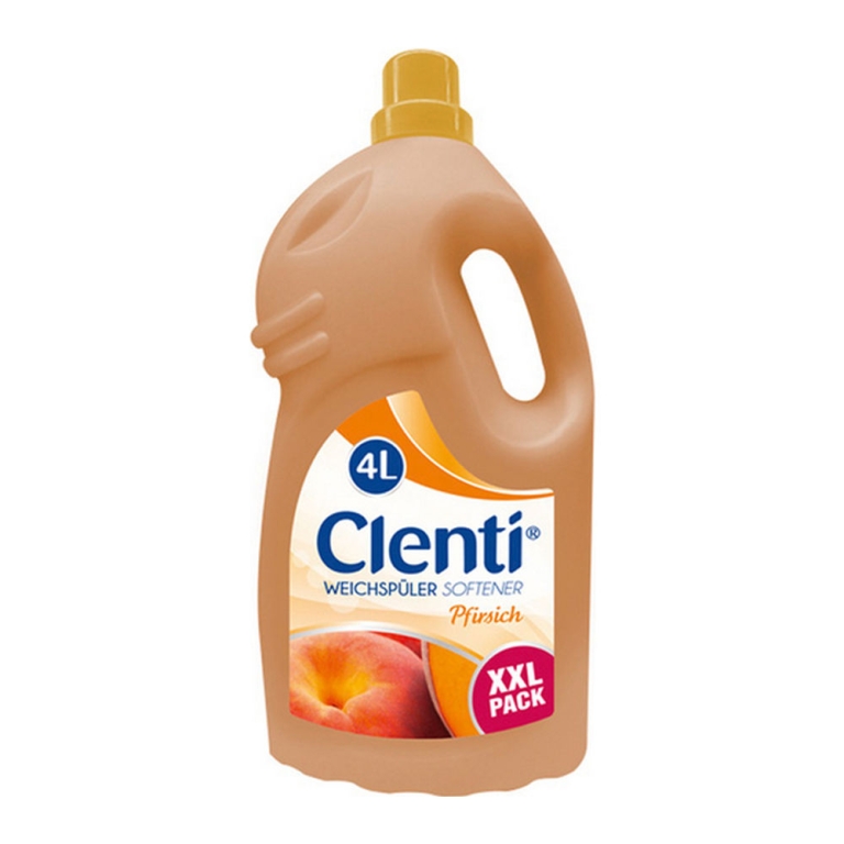 Clenti - Wasverzachter Perzik - 4x 4ltr