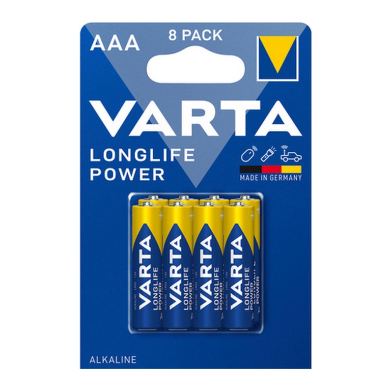 Varta - L.L Power AAA Single Blister 8 - 10 stuks