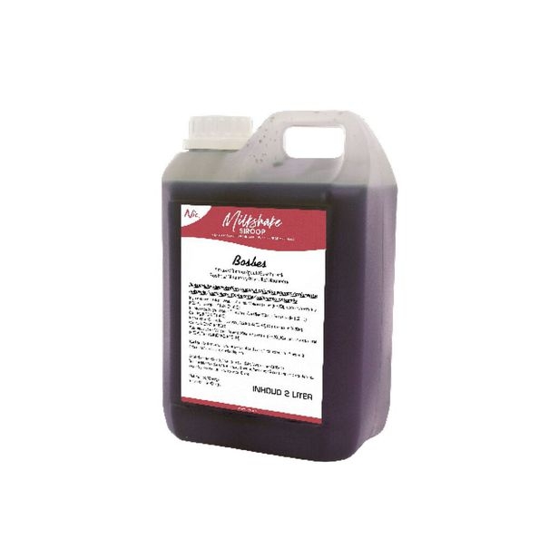 Nic - Milkshake Syrup Bosbes - 2 litres
