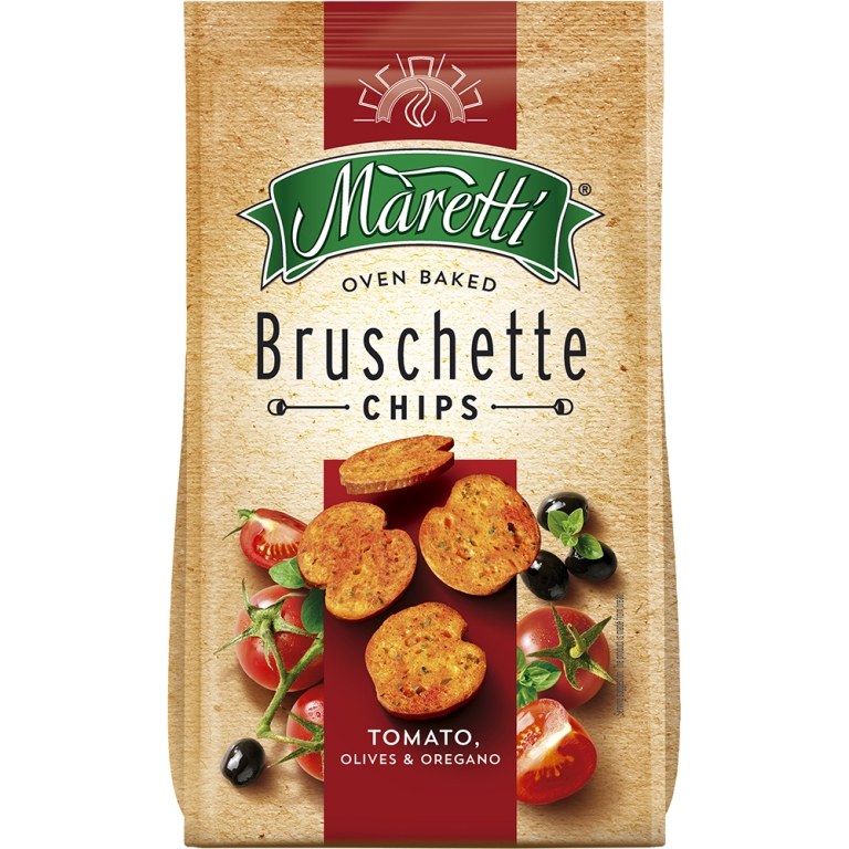 Maretti - Bruschetta Tomato Olives & Oreg - 14 x 150 grams