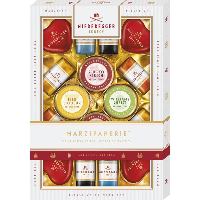 Niederegger - Marzipanerie Gesorteerd - 5 x 206 grams
