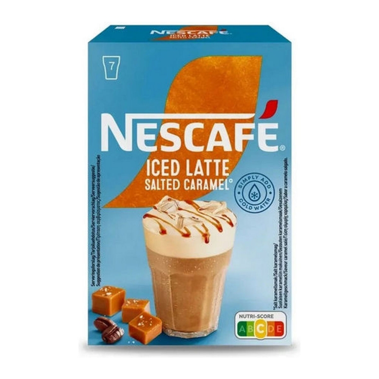 Nescafe - Iced Salted Caramel Sachets - 6x 101.5g