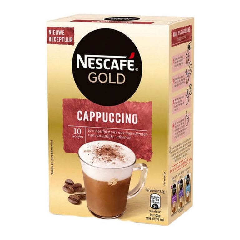 Nescafe - Gold Cappuccino Sachets - 6x 125g