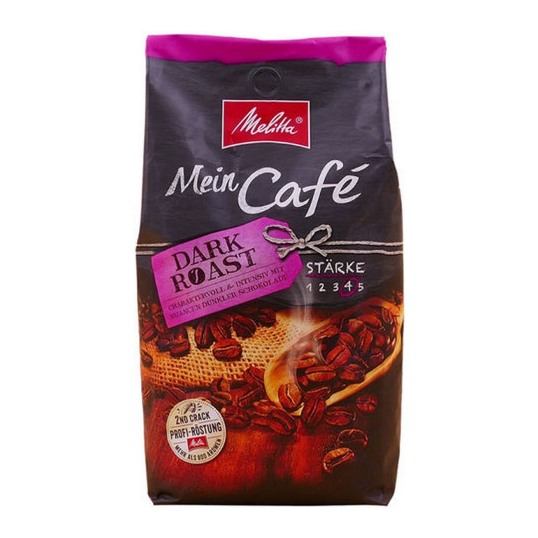Melitta - Mein Café Dark Roast Bonen - 8x 1000g
