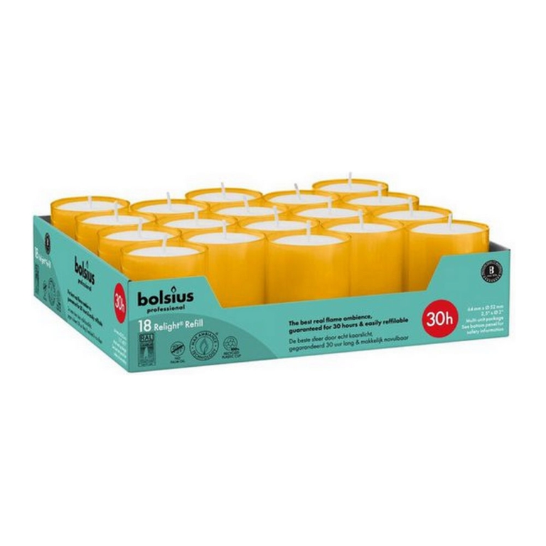 Bolsius - Relight 30 Uur Amber - 4x 18x