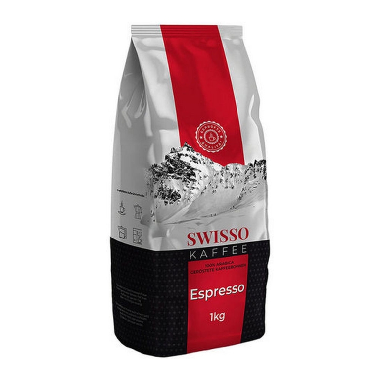 Swisso - Coffee Espresso Bonen - 8x 1kg