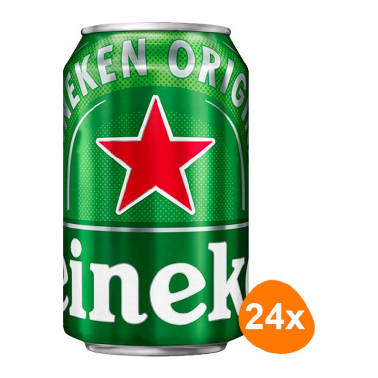 Heineken - Pilsener Beer 5.0% - 24x 330ml