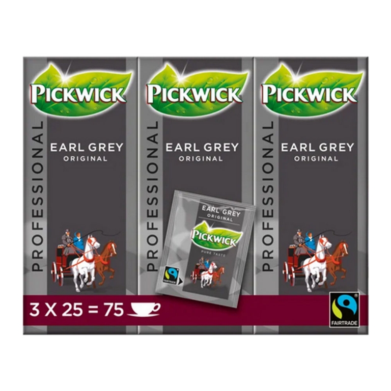Pickwick - Professional Earl Grey - 3x 25 Tea bags