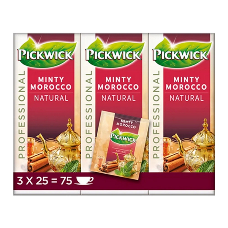 Pickwick - Professional Minty Marocco - 3x 25 Tea bags