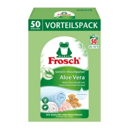 Frosch - Detergent Powder Colour Aloe Vera (50 washes) - 3,3kg
