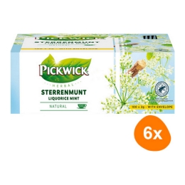 Pickwick - Herbal Sterrenmunt - 6x 100 Tea bags