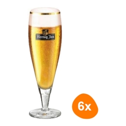 Hertog Jan - Beer Glass on Foot 250ml - set of 6