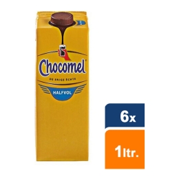 Chocomel Semi-skimmed - 6x 1 ltr
