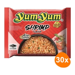 Yum Yum - Instant Noodles Shrimp - 30 bags