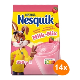 Nesquik - Milk-Mix Strawberry - 14x 350g