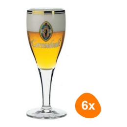 Corsendonk - Beerglass 330ml - Set of 6