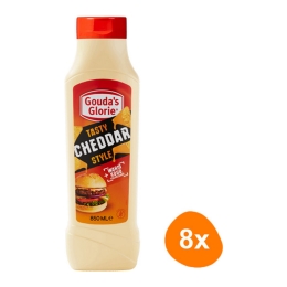 Gouda’s Glorie - Tasty Cheddar Style - 8x 850ml