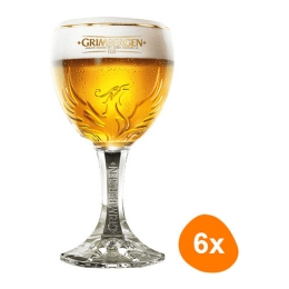 Grimbergen - Beer Goblet 250ml - Set of 6