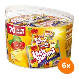 Nimm2 - Lachgummi Mini's - 6x 70 pcs