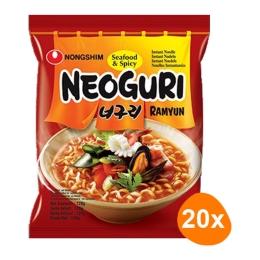 Nongshim - Instant Noodles Neoguri Seafood & Spicy - 20 bags