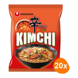 Nongshim - Instant Noodles Shin Kimchi - 20 bags