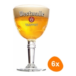 Westmalle - Beer Glass Trappist 330ml - Set of 6