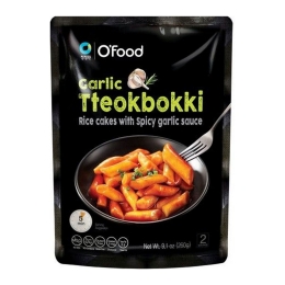 O'food - Garlic Tteokbokki (Rice Cakes) - 260g