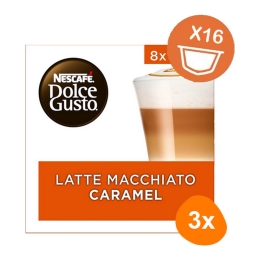 Dolce Gusto - Latte Macchiato Caramel - 3x 16 Pods