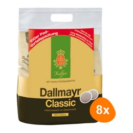 Dallmayr - Classic Megabag - 8x 100 pads