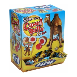 Fini - Camel Balls Bubble Gum - 200 pcs