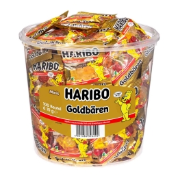 Haribo - Gold bears - 100 Mini bags