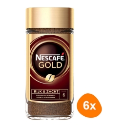 Nescafé - Gold Instant coffee - 6x 200g