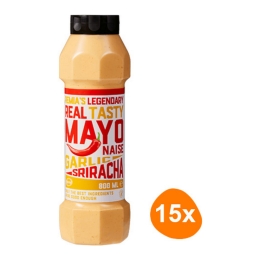 Remia - Legendary Real Tasty Mayonnaise Garlic Sriracha - 15x 800ml