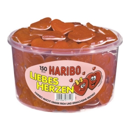 Haribo - Lovers Hearts - 150 pcs